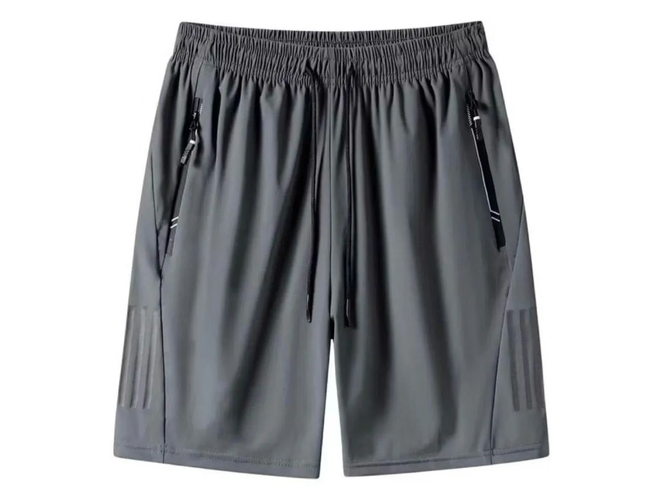 Short elastano preto e cinza  - Foto 2