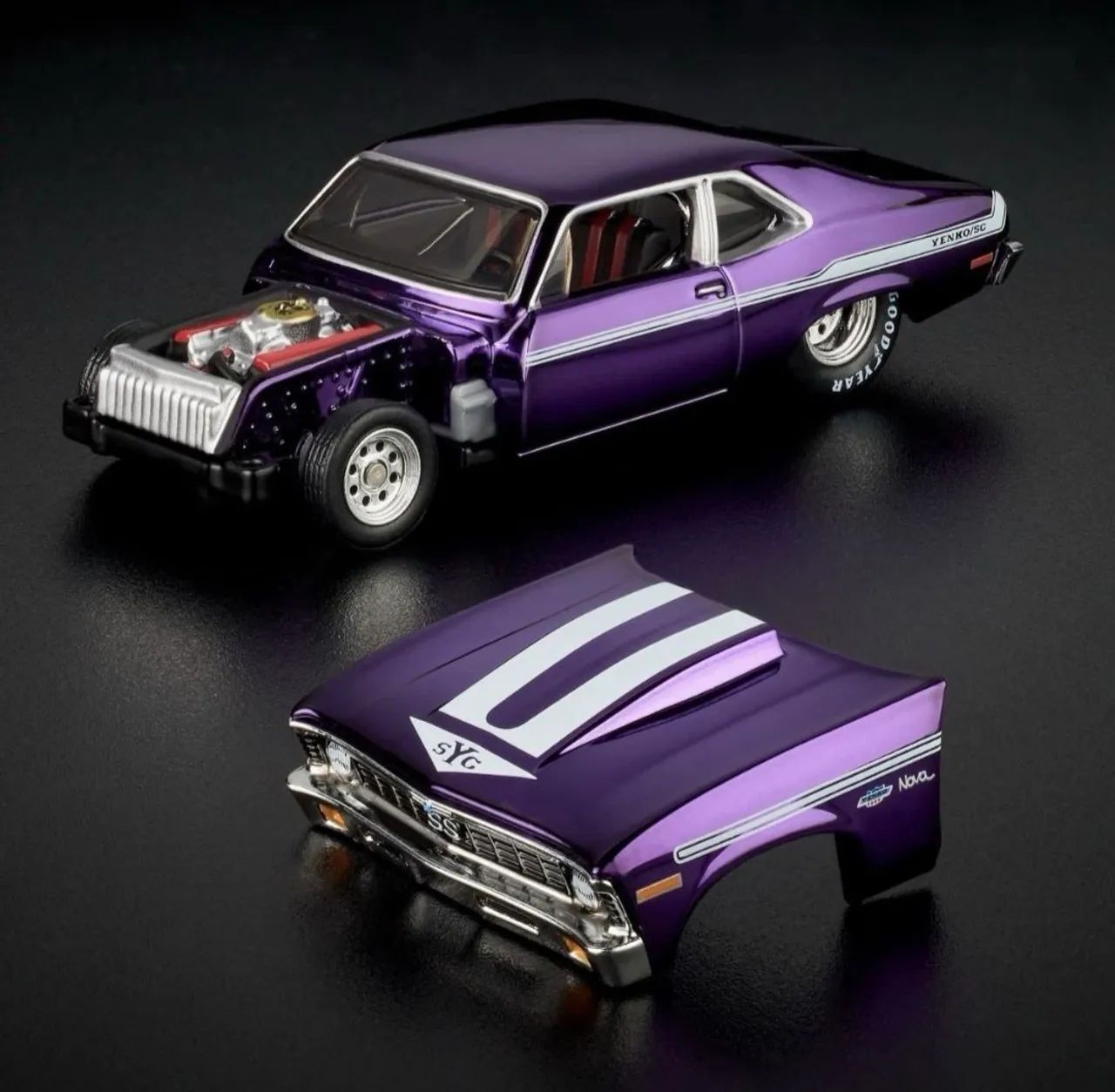 ホットウィール RLC 限定 ノバ 1972 Chevy Nova SS Amazon | Hot Wheels Redline Club - RLC EXCLUSIVE - 1972 CHEVY NOVA