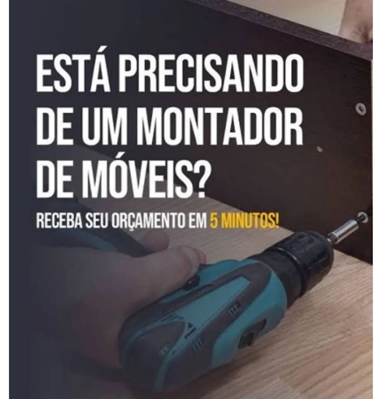 Frete e montagem de móveis 