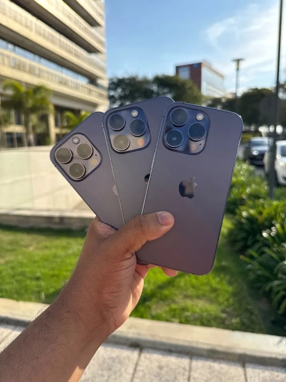 IMPERDÍVEL IPHONE 14 PRO ROXO!!! - Foto 2