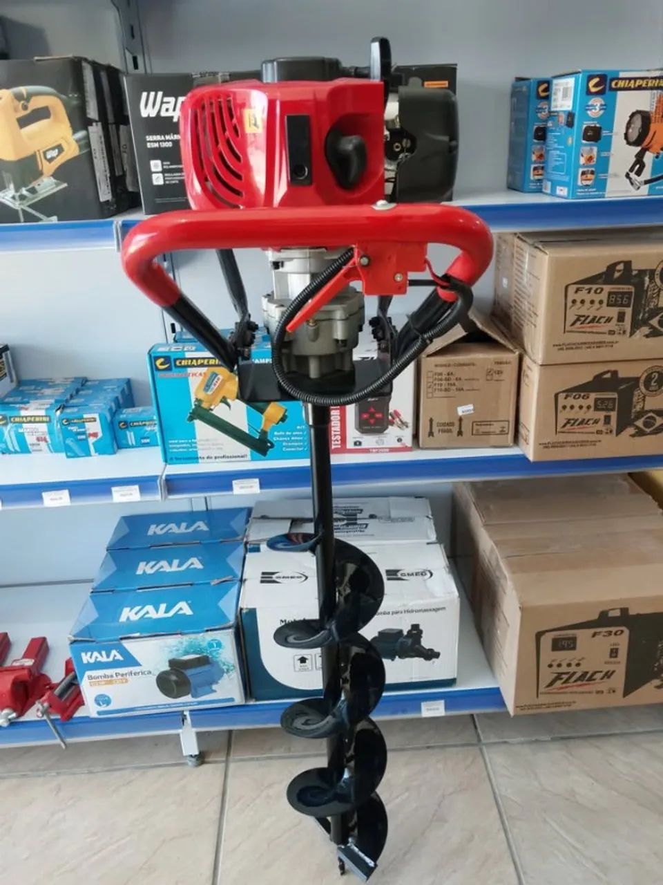 Perfurador de Solo TEA52x 200-GII 52cc c/ broca - Toyama(Loja) - Foto 2