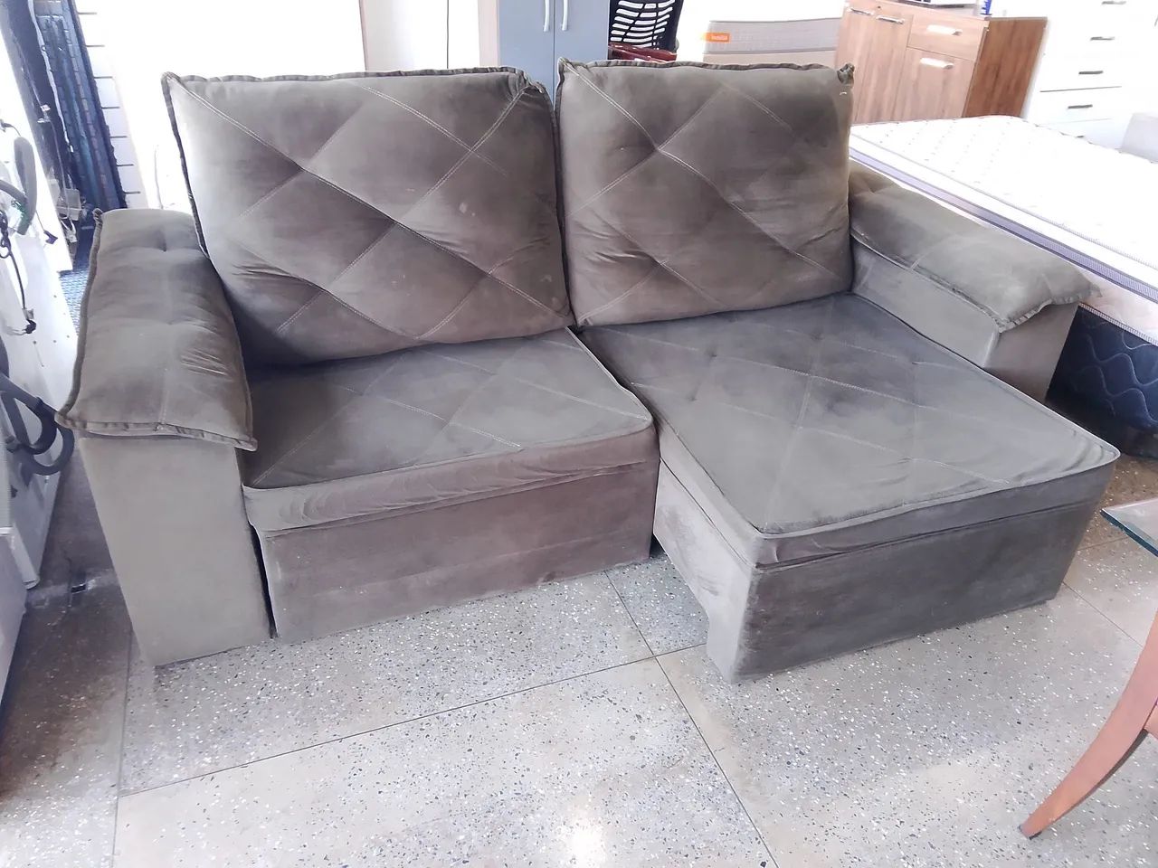 Sofá Retrátil Reclinável 3 Lugares  - Foto 3