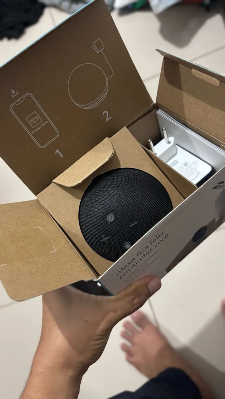 ALEXA AMAZON ECHO DOT (5ª geração) NOVA - Foto 2