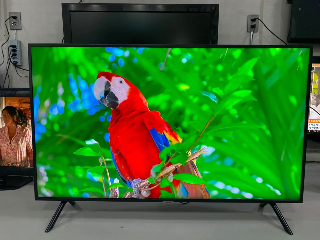 Tv samsung smart tizen 4K 50 polegadas com garantia.  - Foto 4