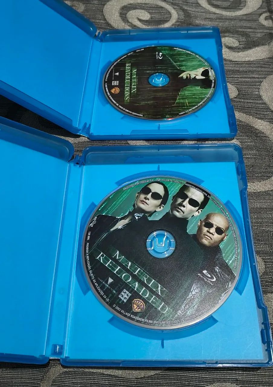 DVD duplo MATRIX RELOADED e REVOLUTIONS,  R$ 60!! - Foto 3