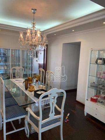 Apartamento com 4 dormitórios para alugar, 296 m² por R$ 4.000,00/mês - Icaraí - Niterói/R - Foto 13