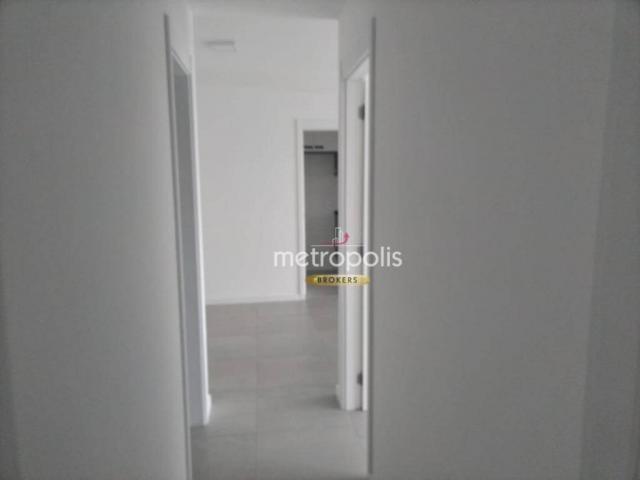 Apartamento com 2 dormitórios para alugar, 69 m² por r$ 2.500/mês - cerâmica - são caetano - Foto 13