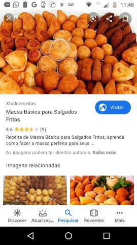 Preciso de salgadeiro com experiência