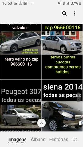 Stilo Sentra e outras sucatas. ferro velho peças de carro