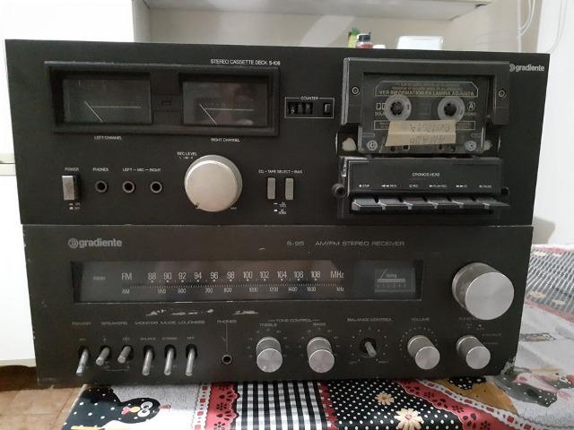 Receiver Gradiente S95 - Tape Deck Gradiente S126