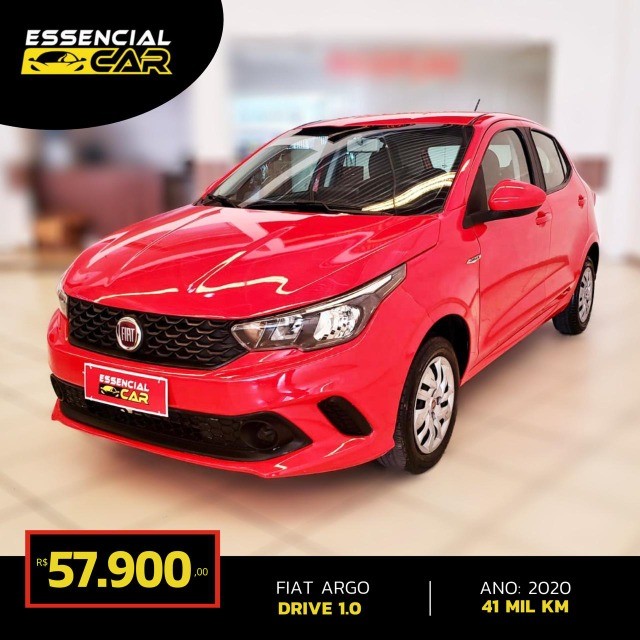 FIAT ARGO DRIVE 1.0 TODO REVISADO NA CONCESSIONARIA