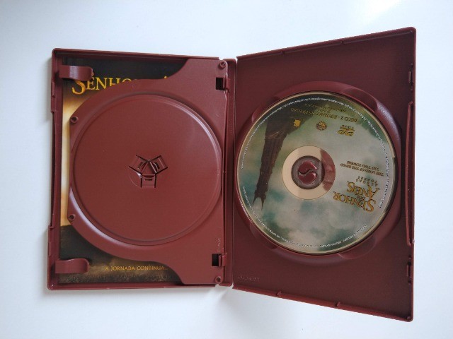 DVD Original Duplo Filme O Senhor dos Anéis. Usado em excelente estado. DVD sem arranhões