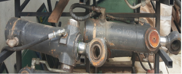 Cilindro de Giro Retroescavadeira Case 580N p/n *