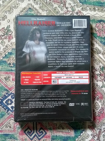 DVD original Hellraiser  - novo- lacrado  - Foto 2