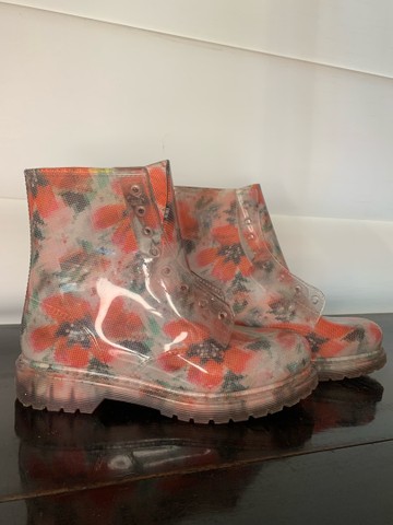Bota Coturno Marrom - Coturno Caramelo Café - Cali Store