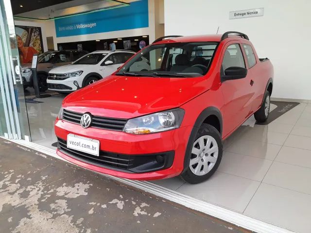 Comprar Picape Volkswagen Saveiro 1.6 16v G6 Cross Cabine Estendida Flex  Branco 2015 em Bauru-SP