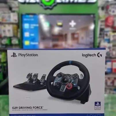 Volante Driving Force G29 PS3 PS4 - Logitech com o Melhor Preço é