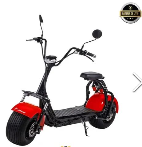 Scooter Elétrica   X7 1000W Bateria 60V 20AH 1 Lugar  GS.01