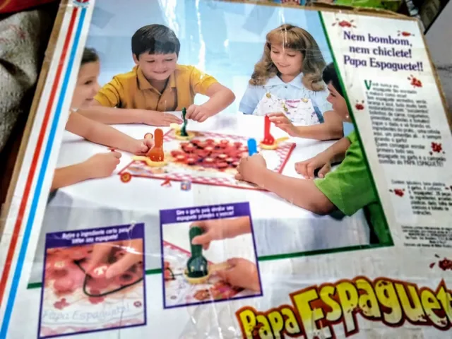 Jogo Papa Espaguete 1991 Estrela Embalagem Lacrada!