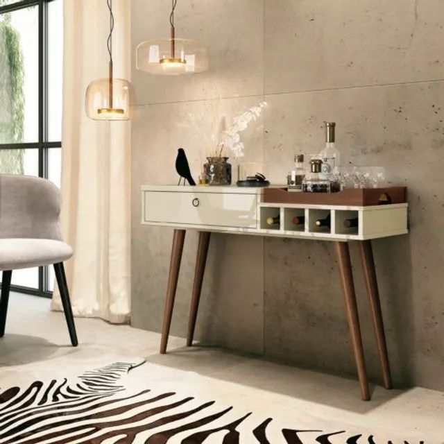 Aparador Linus com pés em madeira maciça!! Tt1511