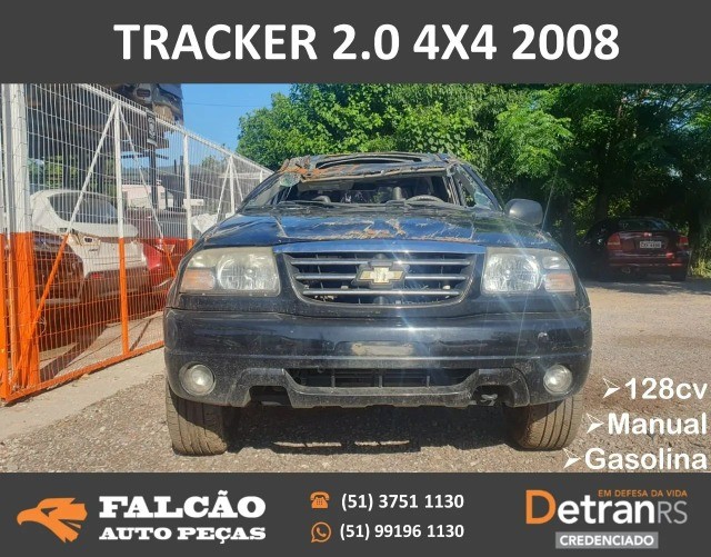chevrolet tracker 2.0 2008 2008 Gasolina 4x4 em peças sucata - Foto 3