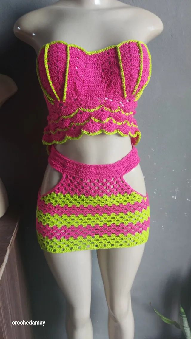 Conjunto crochê  - Foto 2