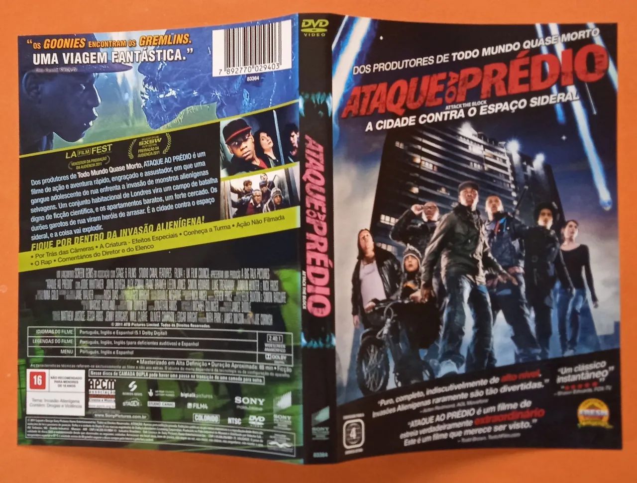 Dvd Ataque ao Prédio  - Foto 3