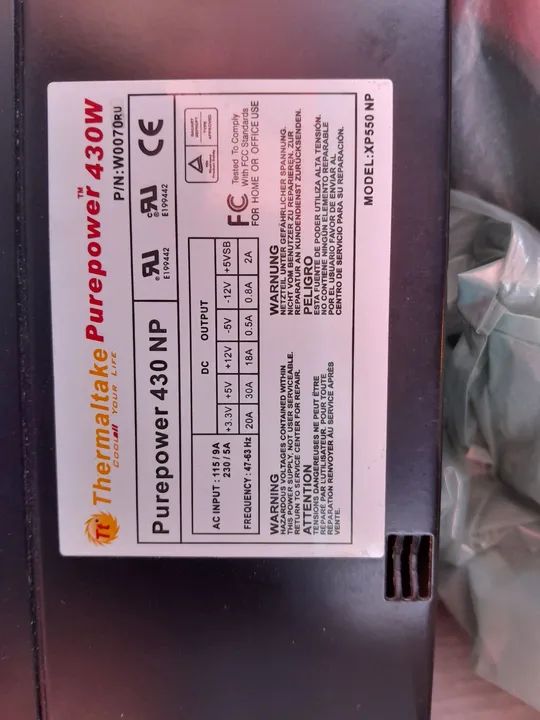 Fonte Thermaltake Purepower 430W - 430 NP - Foto 5