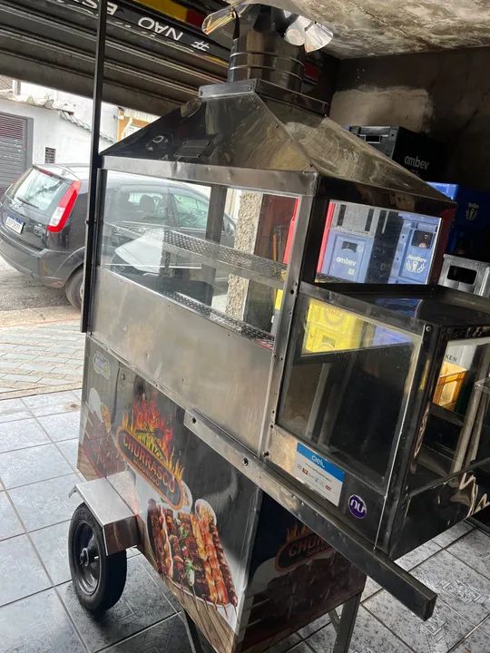 Carrinho de churrasco 