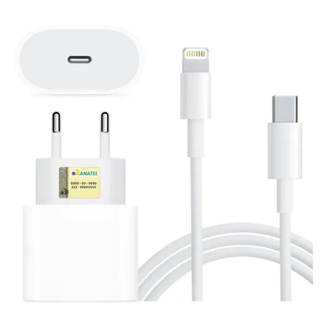 Kit Carregador Usb-C Turbo para iPhone Novo com Entrega FULL! - Foto 3