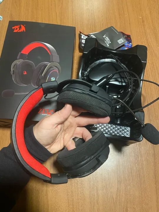 Fone Headset Gamer Redragon Zeus - Foto 4