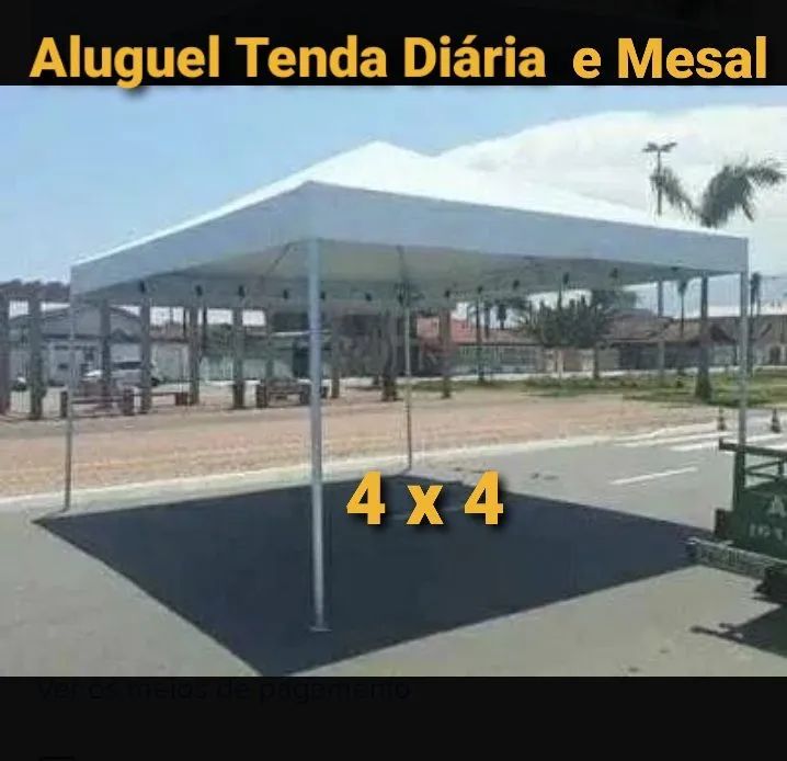 Aluguel mensal tenda, 3x3, 4x4  e diária  - Foto 5