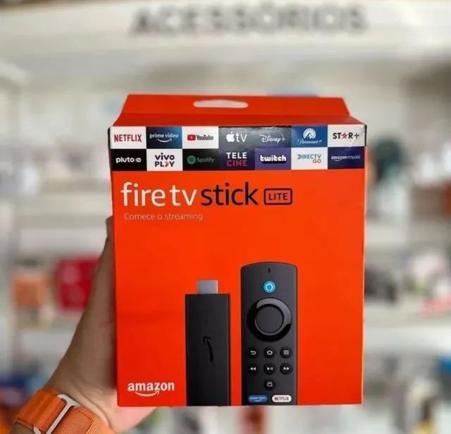 Fire Stick Lite Amazon - Novo Lacrado 