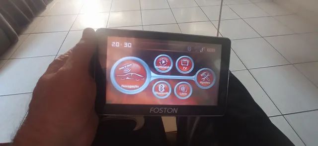 GPS com tv digital 7 Pol. Entrada multimídia .saída câmera ré - Foto 3