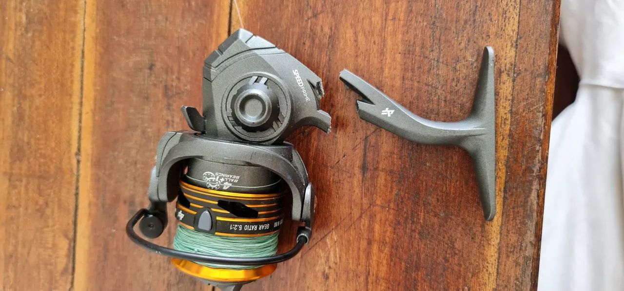 Peças Molinete Albatroz Speed Prime 800 Ultra Light - Foto 5