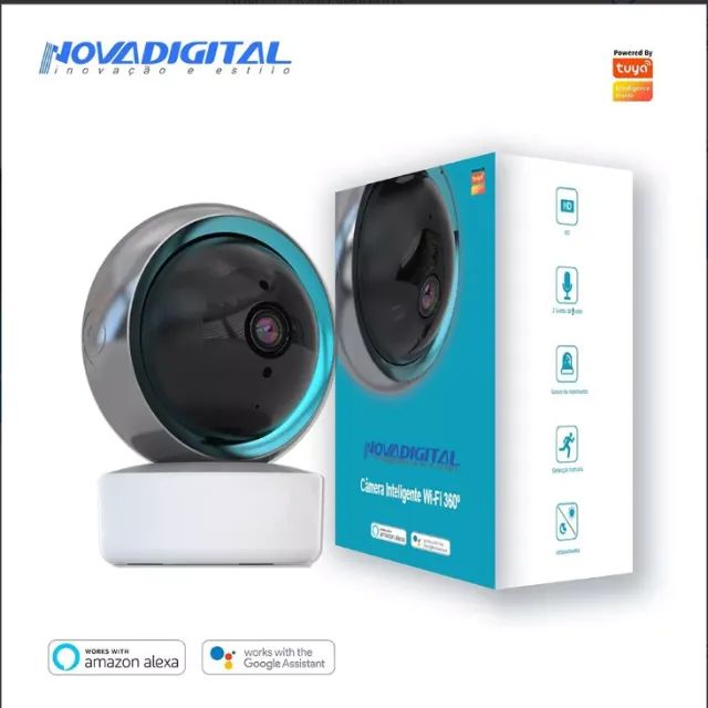 Câmera Inteligente Wi-Fi 360º - Foto 3