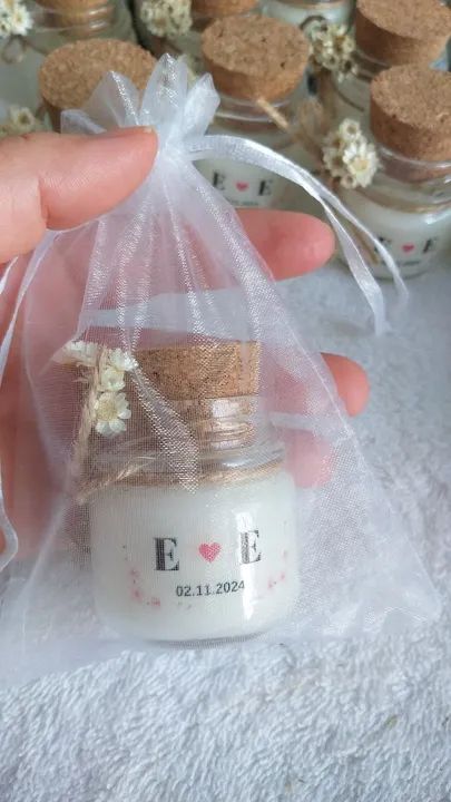 Mimos, Lembrancinha, Velas Aromáticas Veganas  - Foto 4