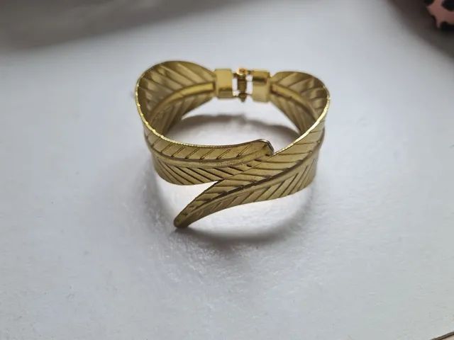 Bracelete banhado a ouro - Foto 2