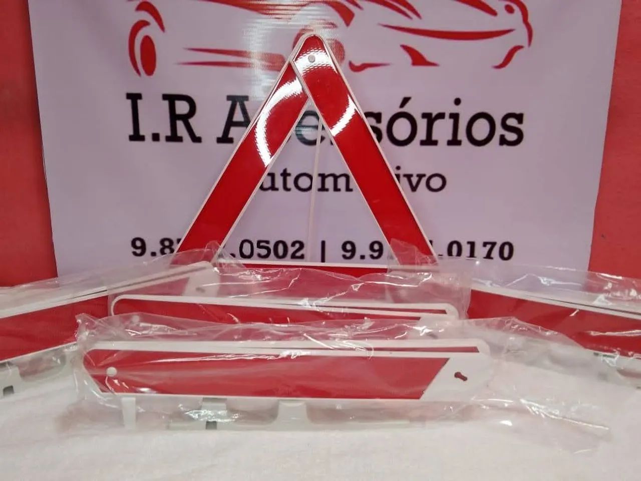 Triângulo de Segurança para Veículos aceito cartão! - Foto 3