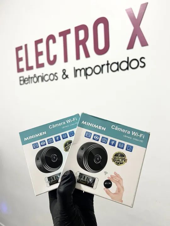 MINI CÂMERA ESPIÃ WIFI A9