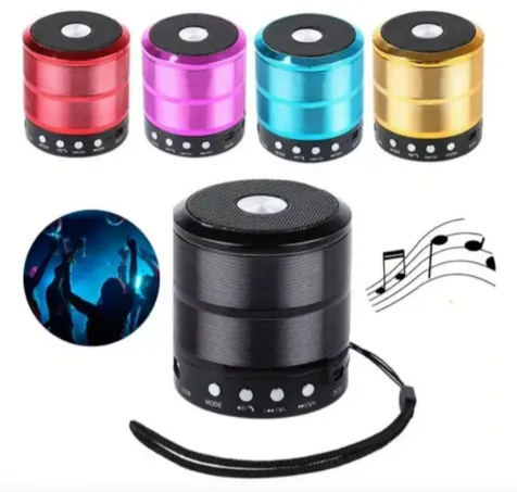 Mini Caixinha De Som Bluetooth Sem Fio Portátil