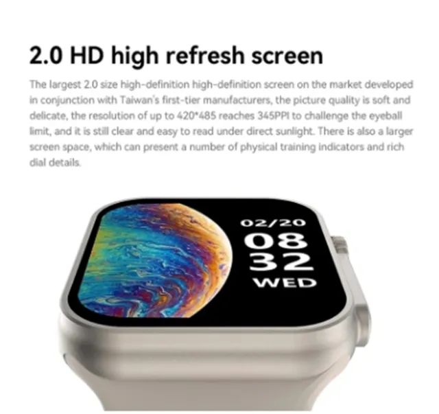 Produto Novo Smartwatch T10 Ultra Bluetooth Display Infinite - Foto 4