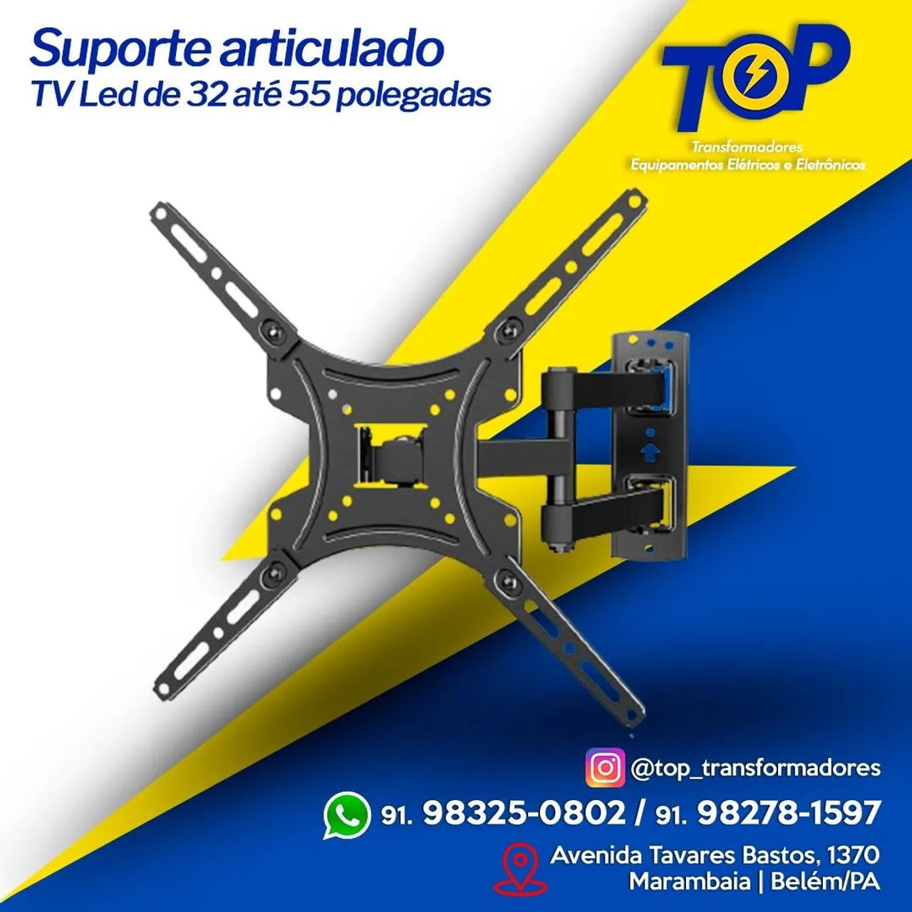 Suporte articulado Universal para TV 