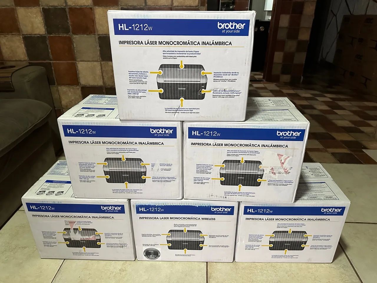 Impressora Laser Brother HL-1212w 