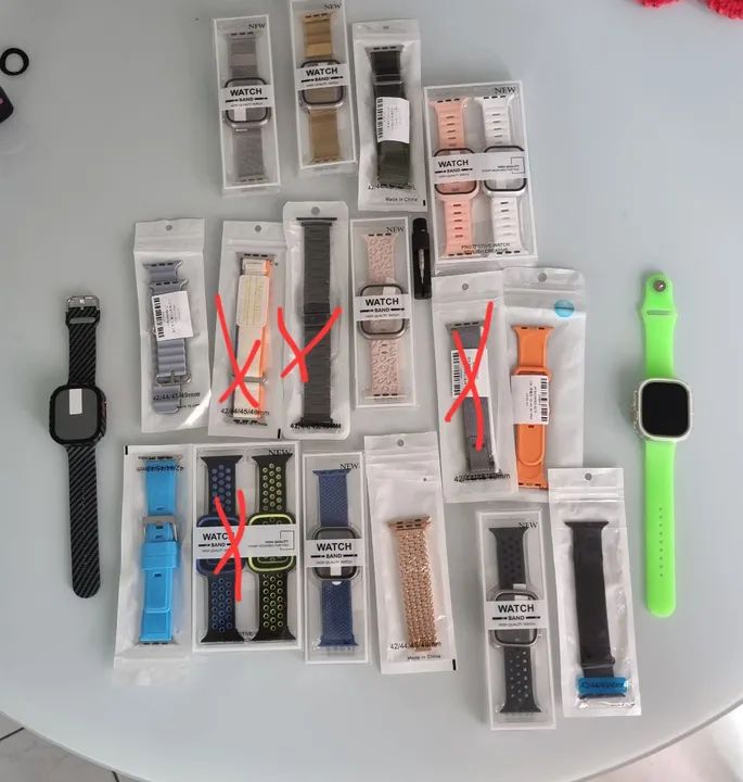 Pulseiras para Apple Watch 42/44/45/49mm - Diversas Cores - Foto 4