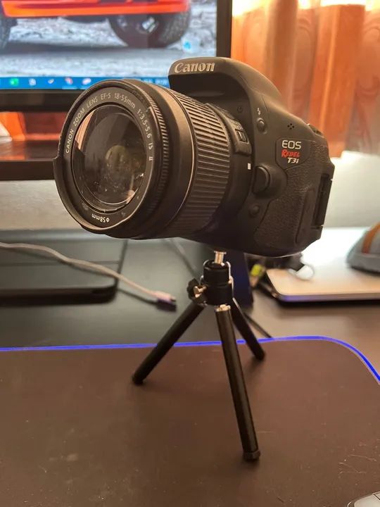 Câmera Cânon EOS T3i - Foto 4