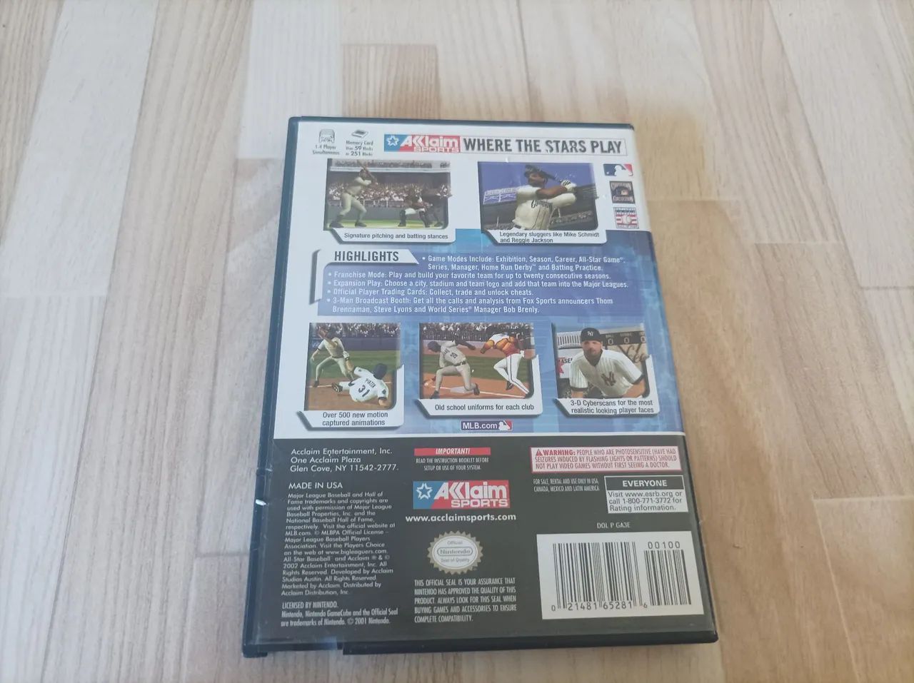 ALL star baseball Nintendo game cube - Foto 3