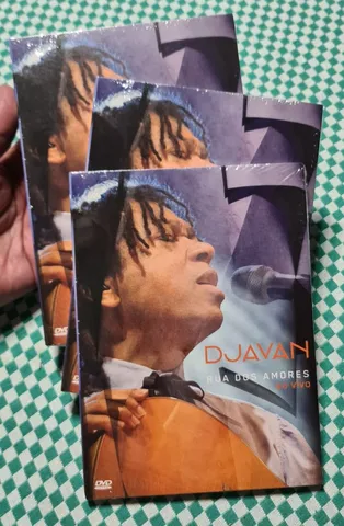 Dvd Djavan Rua dos Amores ao vivo Lacrado