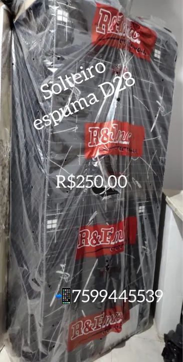 Camas pronta entrega, temos solteiro e casal!