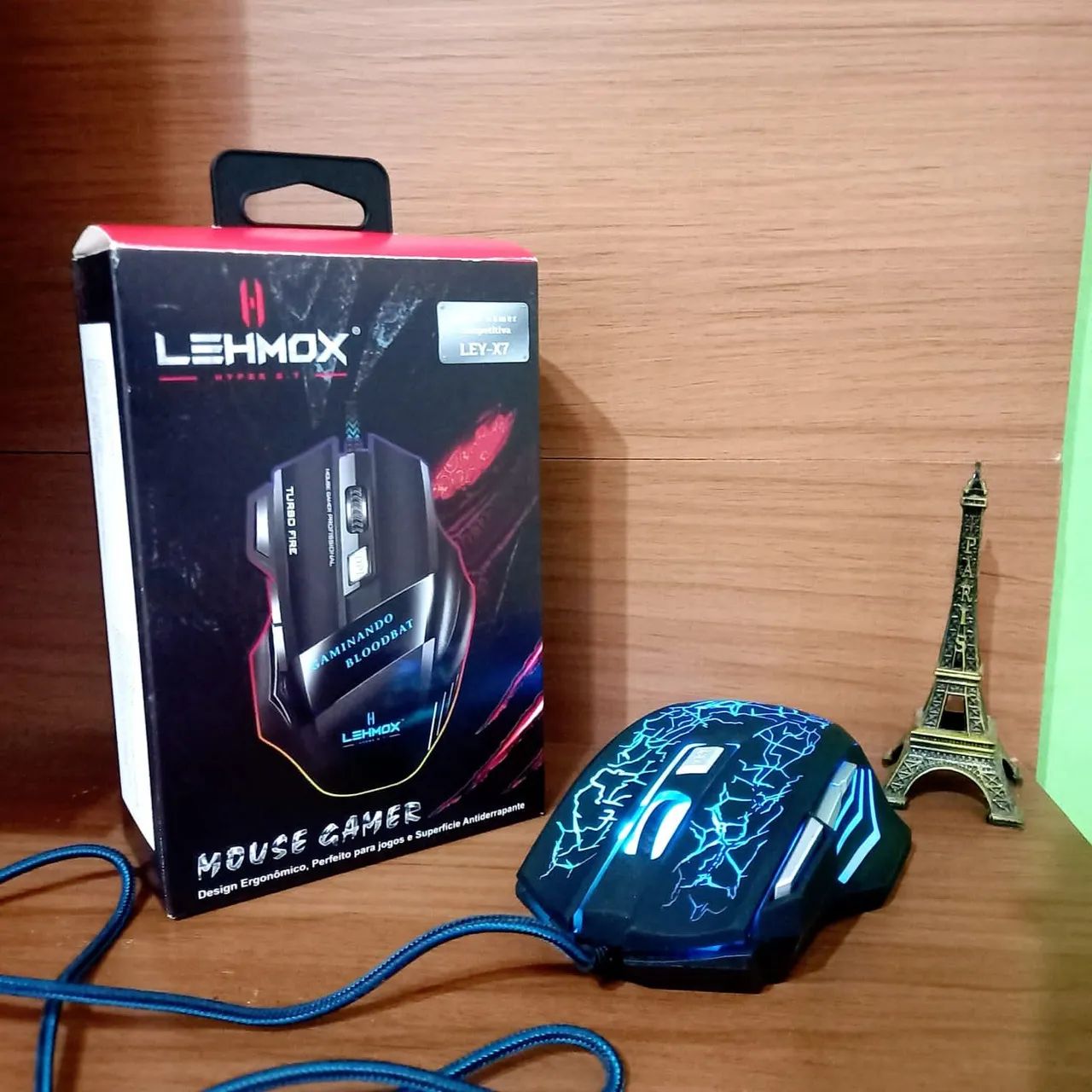 Mouse Gamer Lehmox 7 botões - entrega à domicílio em São Luís 